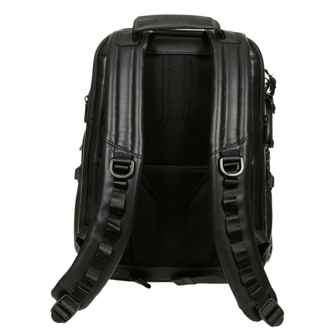 TUMI NAVIGATION LEDERRUCKSACK SCHWARZ 142497-1041