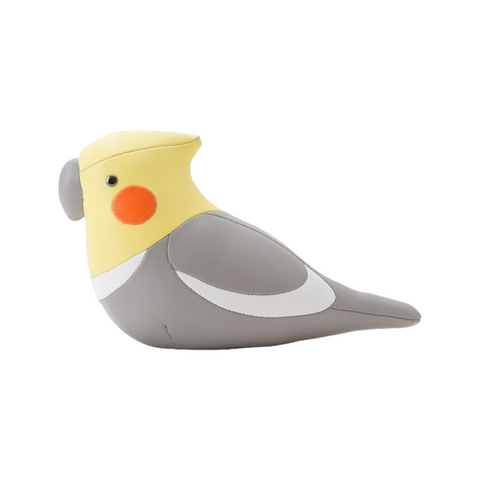 ZUNY BOOKEND 1KG COCKATIEL GREY & CREAM ART. ZCBV01601821