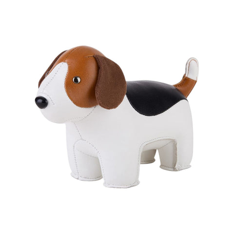 PAPERWEIGHT BEAGLE WHITE & TAN 0,25KG ZUNY