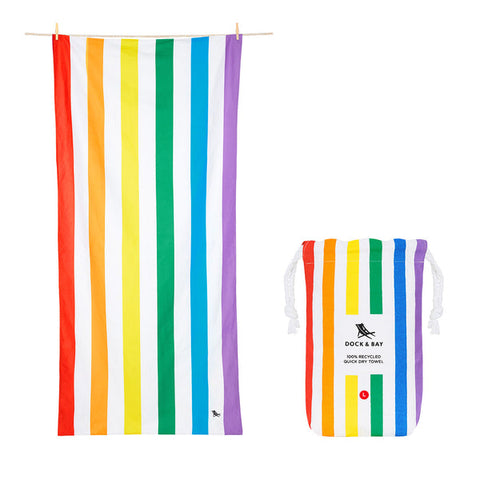 "DOCK & BAY HANDTUCH XL 200X90 RAIMBOW"