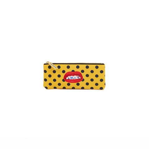 ASTUCCIO SELETTI IN PU STAMPATO TOILETPAPER CM 21X9 SHIT 02520
