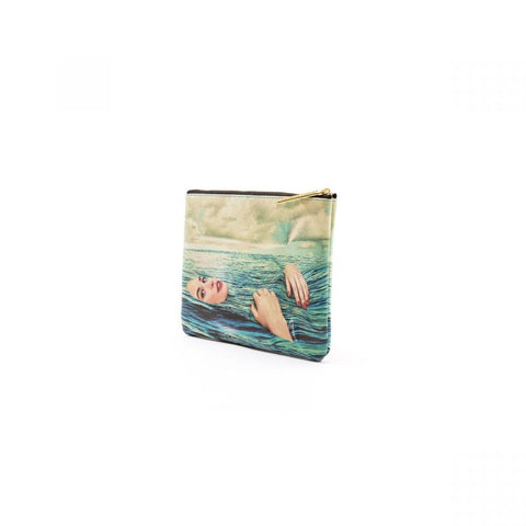"SELETTI ASTUCCIO IN PU TOILETPAPER 21,5X15,5 SEA GIRL ART 02537"