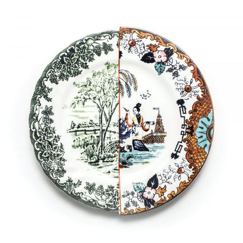 SELETTI HYBRID IPAZIA PORZELLAN FLACH TELLER DURCHM. 27,5 CM 09722