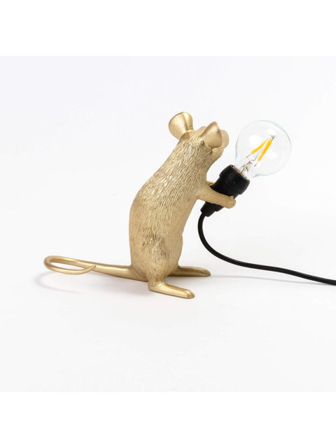 LAMPADA SELETTI MOUSE GOLD ART 15231