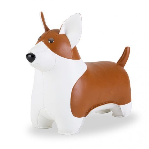 Buchstütze 1 kg Corgi ZCBV0128-1001 Zuny Hellbraun und Weiß