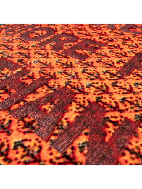 SELETTI BURNT CARPET #5 - DIVERSITY POLYESTER-TEPPICH 80X120 CM
