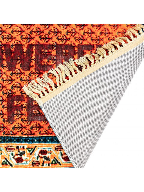 SELETTI BURNT CARPET #5 - DIVERSITY POLYESTER-TEPPICH 80X120 CM