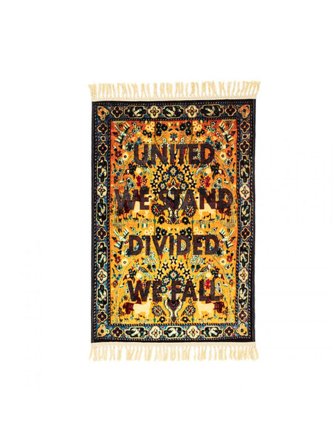 TAPPETO IN POLIESTERE BURNT CARPET #3-UNITED CM.80X120 SELETTI ART. 18232