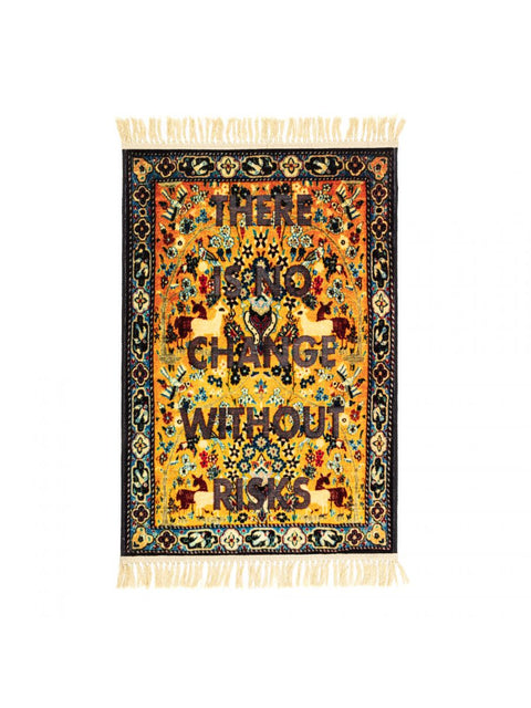 TAPPETO IN POLIESTERE BURNT CARPET #4-CHANGE CM80X120 SELETTI ART.18233