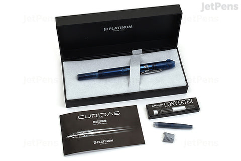 Füllfederhalter „Curidas Abyss Blue“ mit Feder F
