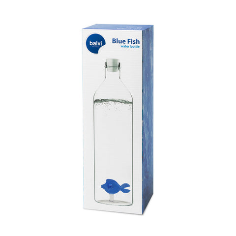 BOTTIGLIA BALVI 1.2 LT VETRO BOROSILLIACO BLUE FISH 24619