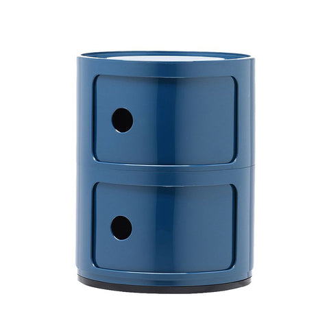 "KARTELL MODULAR 2 BLUE DRAWERS ART 4966/15"