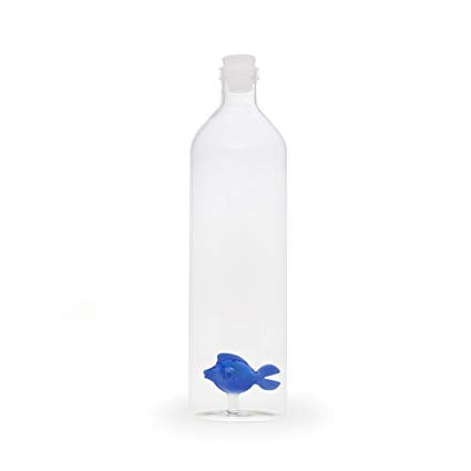 BOTTIGLIA BALVI 1.2 LT VETRO BOROSILLIACO BLUE FISH 24619
