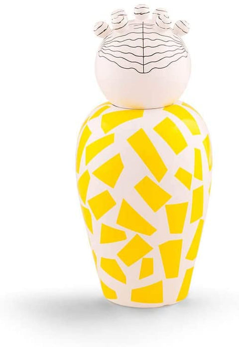 VASO IN DOLOMITE CON COPERCHIO LE CANOPIE ROSIO 10532 SELETTI YELLOW