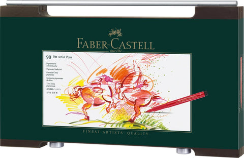 SET DA 90 INDIA INK PITT ARTIST FABER CASTELL