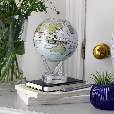 ANTIKE TERRESTRIAL WORLD GLOBAL MG-6-WCT MOVA WEISS