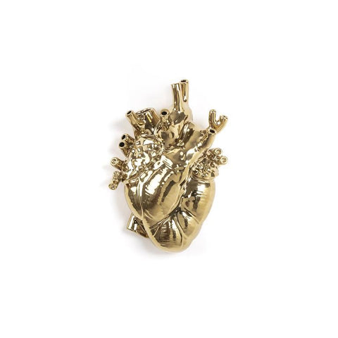 VASO IN PORCELLANA SELETTI LOVE IN BLOOM GOLD 09921