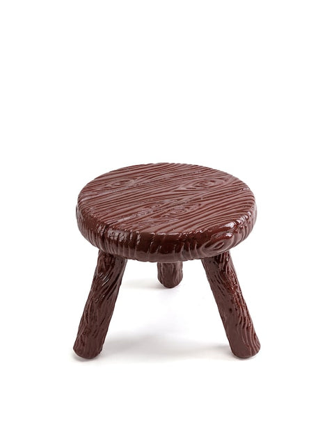 SGABALLO SELETTI MILK MARRONE ART 18601