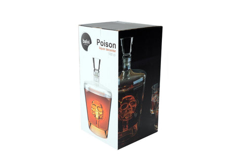 POISON LIKÖRFLASCHE 1L GLAS 26397 BALVI TRANSPARENT
