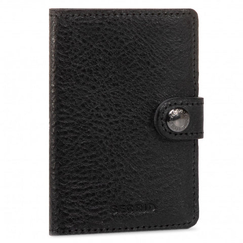 MINIWALLET SECRID VEG BLACK
