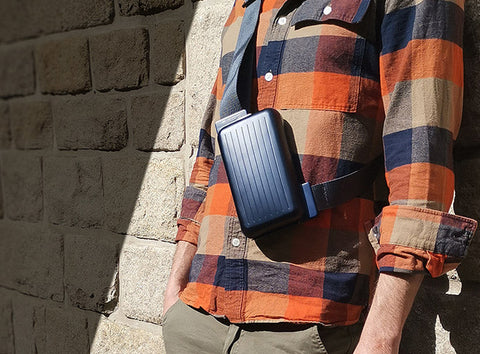 PHONE BAG & WALLET OGON DESIGN NAVY BLUE