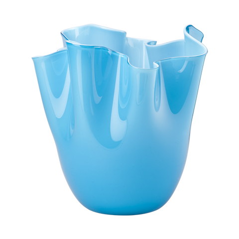 OPAL-TASCHENTUCHVASE 700.02 AQ INT AQ VENINI BLAU