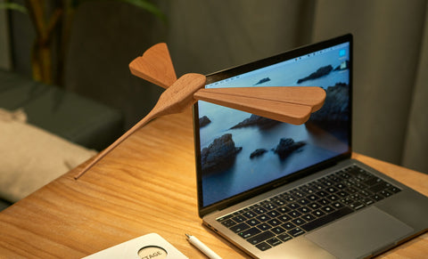 GINGKO DRAFONFLIGHT BALANCE LIGHT NATURAL MAPLE WOOD BROWN