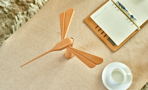 GINGKO DRAFONFLIGHT BALANCE LIGHT NATURAL MAPLE WOOD BROWN