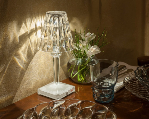 AKKULEUCHTE METALLIC GOLD 09145 GG KARTELL GOLD
