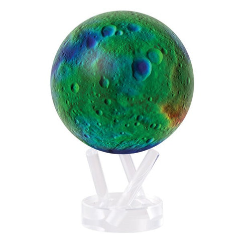 MAPPAMONDO 4,5" VESTA ASTEROID MG-45-VESTA MOVA GREEN Mova