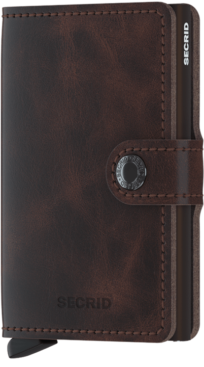 MINIWALLET SECRID VINTAGE CHOCOLATE
