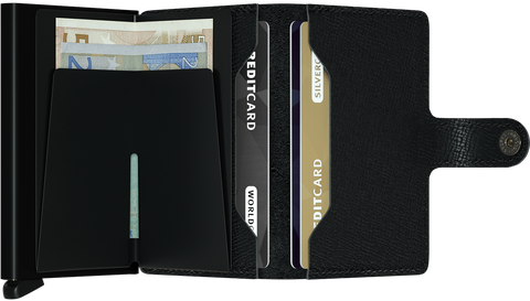 MINIWALLET SECRID CRISPLE BLACK