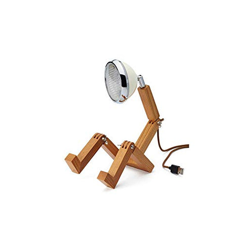 MINI MR. WATTSON TABLE LAMP VINTAGE WHITE