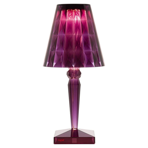 LAMPADA BIG BATTERY PRUGNA ALIM. DIRETTA 09470PR KARTELL PURPLE
