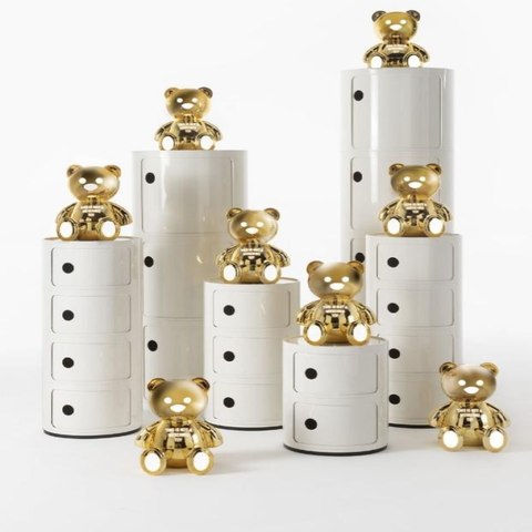 SPIELZEUG-METALLLAMPE 08837/00 KARTELL GOLD
