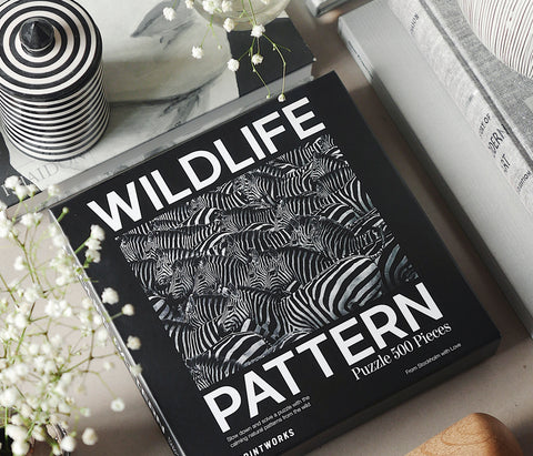 PUZZLE PRINTWORKS WILDLIFE MUSTER ZEBRA