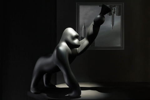 QEEBOO KONG XS BLACK LAMP