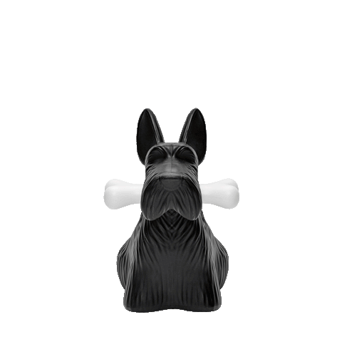 SCOTTIE LAMPE QEEBOO SCHWARZ