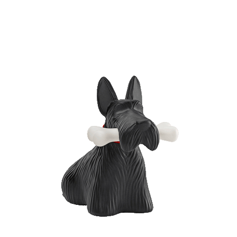 SCOTTIE LAMPE QEEBOO SCHWARZ