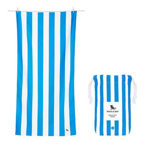 DOCK & BAY TOWEL XL 200X90 BONDI BLUE