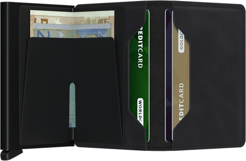 SLIMWALLET SECRID VINTAGE BLACK