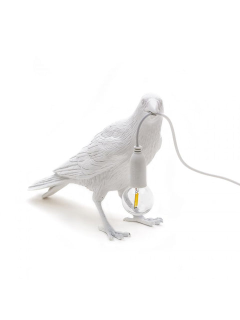 BIRD SELETTI LAMPADA IN RESINA WHITE ART 14732