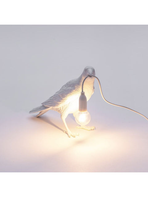 BIRD SELETTI LAMPADA IN RESINA WHITE ART 14732
