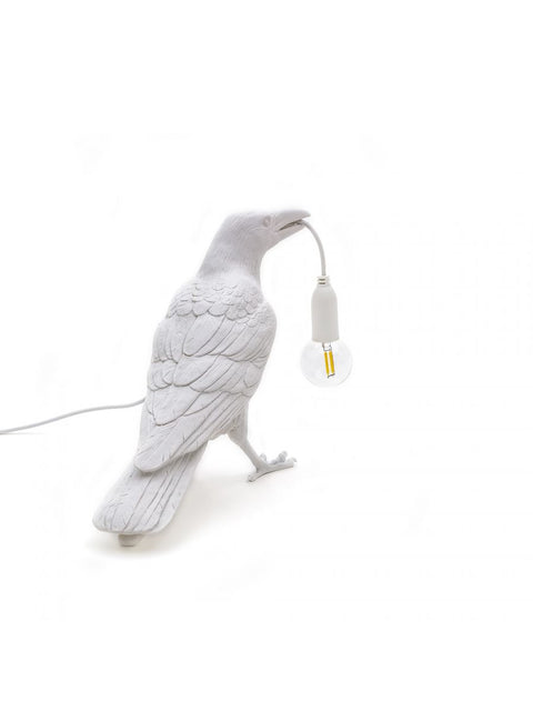 BIRD SELETTI LAMPADA IN RESINA WHITE ART 14732