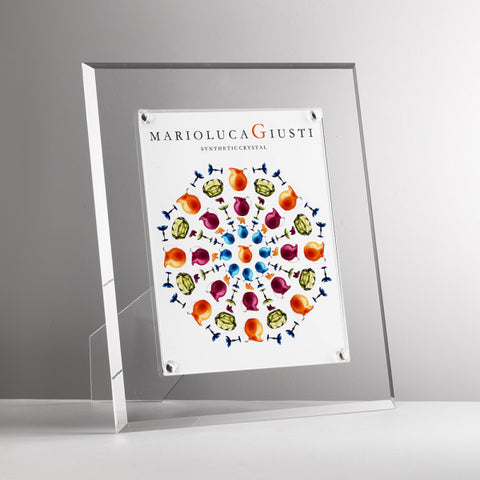 MARIOLUCA GIUSTI ANACAPRI SMALL TRANSPARENT FRAME