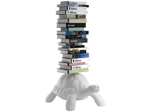TURTLE CARRY BÜCHERREGAL WEISS QEEBOO