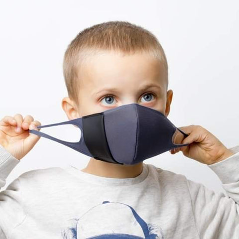 ACTIVE MASKE BANALE GRAU KID