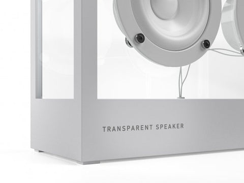 SPEAKER AUDIO TRANSPARENT WHITE