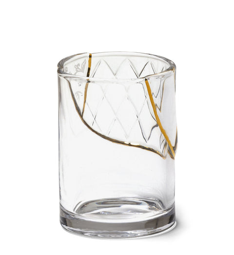 BICCHIERE IN VETRO KINTSUGI N2 09657 SELETTI TRANSPARENT