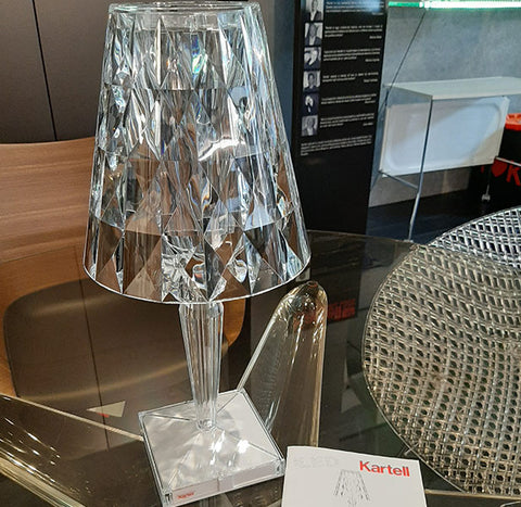 LAMPADA BIG BATTERY ALIM. DIRETTA CRISTALLO 09470/B4 KARTELL TRANSPARENTT